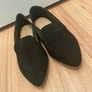 Black Flats Size 9